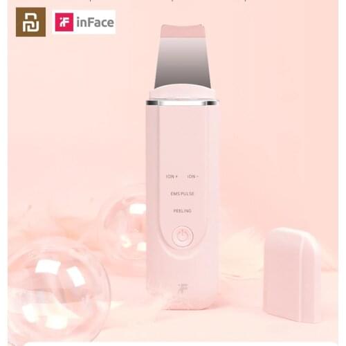 InFace Ultrasonic Ion Cleansing Instrument Massage Skin Scrubber Peeling Shovel Facial Pore Cleaner Machine For Girls/women