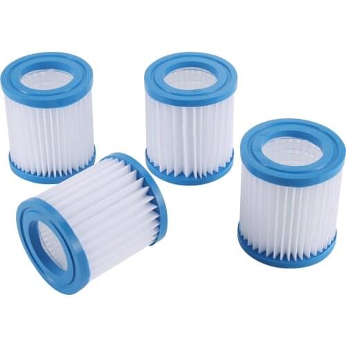 1/2/4Pcs Pool Filter Cartridges Pump for bestway I Intex I 300/330Gal Swimming Pool Filter Pumps Replacement 78*88 mm