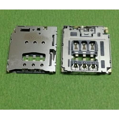 2pcs Sim Card Reader Holder Socket for Motorola MOTO G2 2ND G2 G+1 XT1063 XT1064 XT1068 XT1069 G 4G XT1072 XT1077 XT1079 XT1078