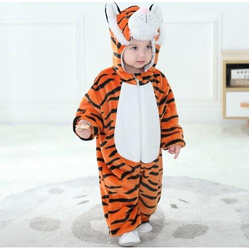 2021 Baby Clothes Boy Girl Romper Pajamas Newborn Baby Jumpsuit Cosplay Anime Infant Onesie Winter Soft Ropa Bebe Rompers Outfit