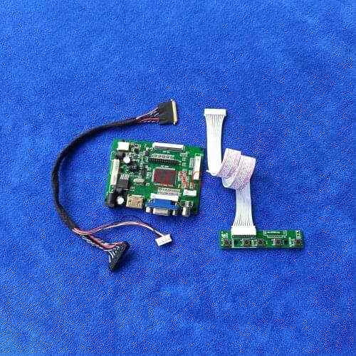 60Hz LCD monitor drive board panel VGA AV HDMI-compatible Fit LTN156AT02-A02/A04/A11/B01/C01/C07/C10 LVDS 40 Pin 1366*768 Kit