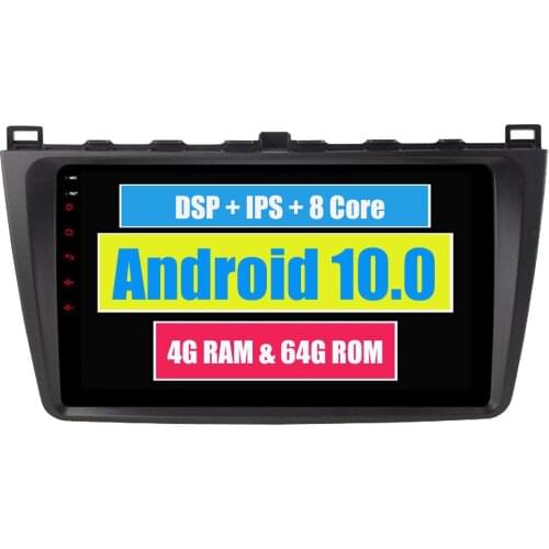 Car Multimedia Player For Mazda 6 Summit 2009 - 2015 Android 10 Auto Spare Parts Accessories Styling Tuning DSP MirrorLink