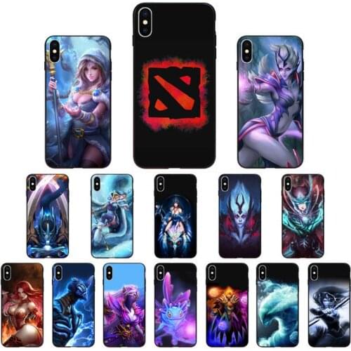 YNDFCNB for boys game dota 2 Phone Case for iphone 11 12 Mini Pro Max X XS MAX 6 6s 7 8 Plus 5 5S 5SE XR SE2020