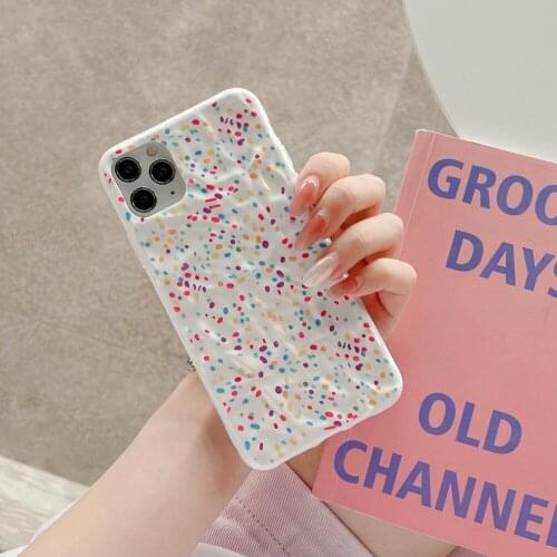 Rainbow point Phone Case For iphone cell mobile cover Cases For iPhone 12 pro max 11 X Xs max Xr 8 7 6 6s Plus