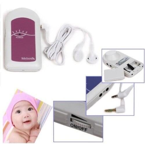 COTEC BABYSOUND A -LCD Display Prenatal Fetal Doppler, Baby Heart Beat Monitor+ Free Gel