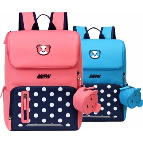Kids School Bags Children Backpacks For Girls Waterproof Backpack Primary Schoolbag Mochila Bookbag Big And Small Size Mochila