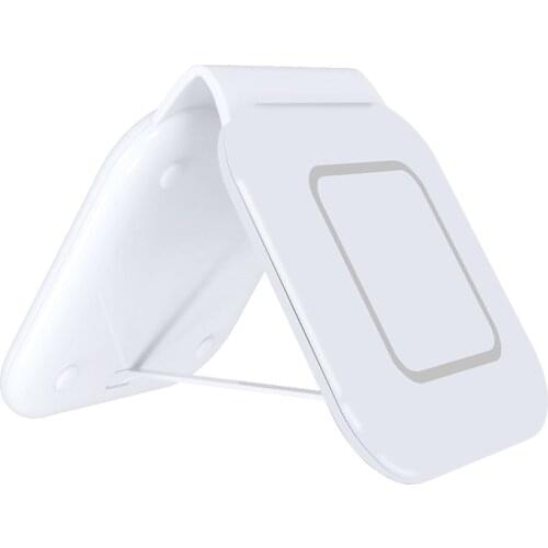 Two-in-one bracket magnetic two-way wireless charger is suitable for Apple iphone12 mobile phone watch headset