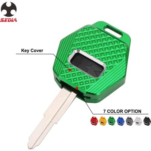 Motorcycle CNC Key Cover FOR Kawasaki ZXR400 ZRX400 ZZR400 ZZR600 ZX6R ZX7R ZX9R ZX10R ZX12R ZX14R Z750 ZR1200 ZZR1400