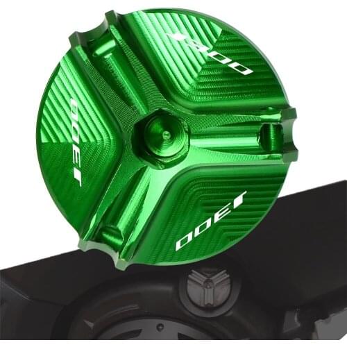 M20*2.5 Motor Engine Magnetic Oil Drain Plug CNC Oil Filler Cap Frame For KAWASAKI J300 J 300 2012-2019 2013 2014 Motorcycle