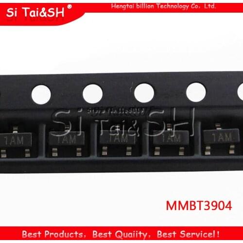 100PCS MMBT3904 SOT23 3904 SOT 2N3904 SMD SOT-23 1AM new transistor