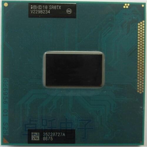 Original Intel Core I3 3120M CPU laptop Core i3-3120M 3M 2.50GHz SR0TX processor supports HM75 HM77