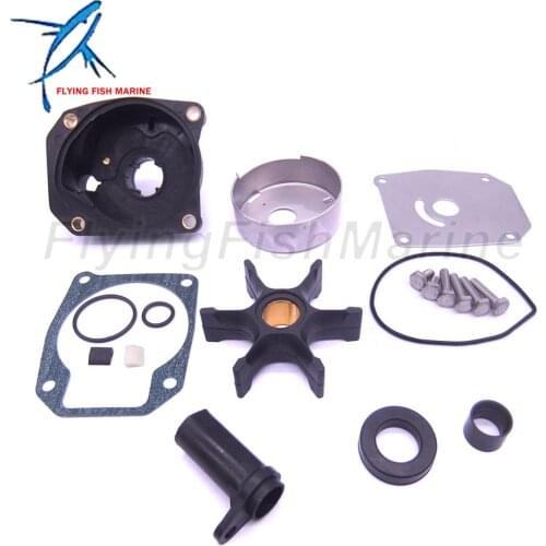 Outboard Engine 432955 777804 438602 438591 0432955 0438602 0438591 0777804 Water Pump Repair Kit with Housing for Evinrude John