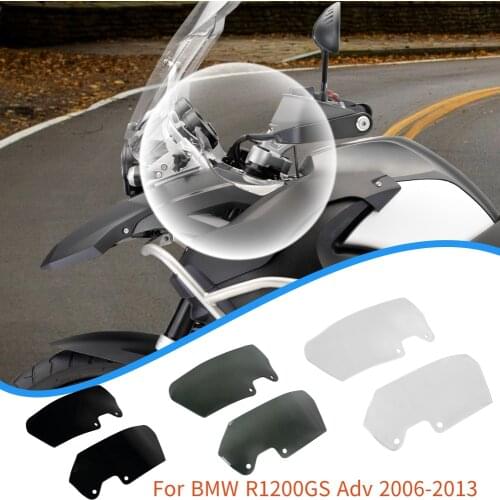R1200 GS Adventure 2012 2011 Motorcycle Windshield Side WindScreen Airflow Panel Wind Deflectors For BMW R1200GS Adv 2006-2013