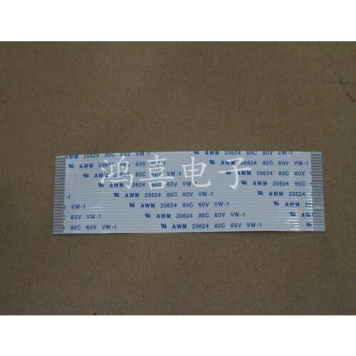 WZSM New FFC FPC Flexible Flat Cable 1.0mm Pitch FFC/FPC Cable 1.0 mm spacing 26 Pin length 100MM 10CM Forward