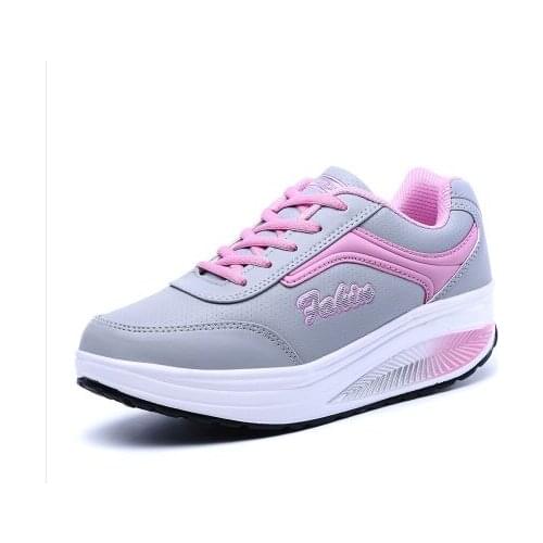 Women casual shoes women summer outdoor shoes spring summer autumn lace up leather swing shoes female top quality