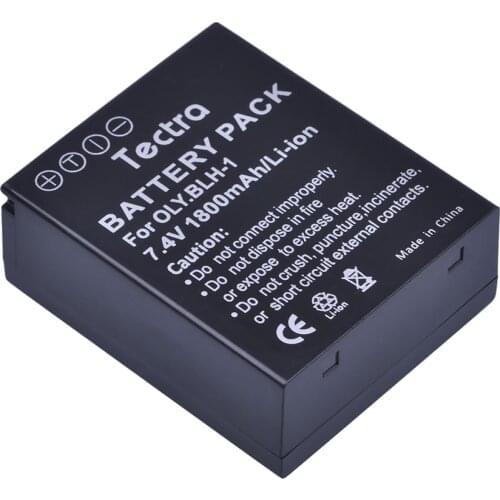 1 pcs 1800mAh BLH-1 BLH1 BLH 1 Camera Battery for Olympus Digital Cameras EM1 E-M1 MARK II EM1-2 Mark 2 Mark2