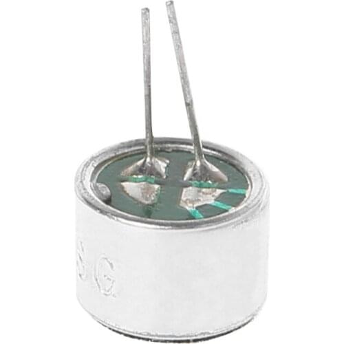 10 Pcs/Lot With 2 Pin Cables Capsule Electret Condenser Microphone 9767 Mic R9UA