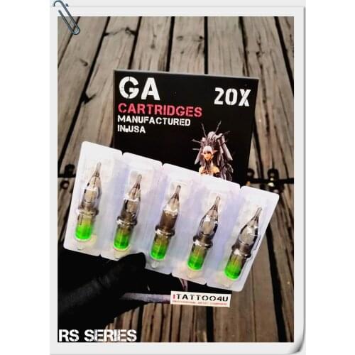 10pcs Tattoo Cartridge Needles Disposable Semi-Permanent Makeup Eyebrow Tattoo Pen Machine Supply 1RS/3RS/5RS/7RS/9RS/11RS/13RS