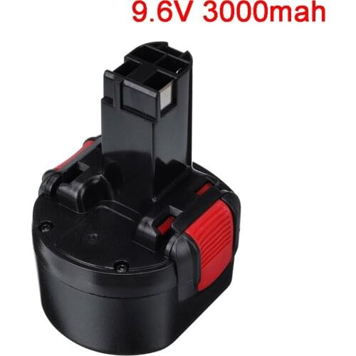For Bosch PSR 960 BH984 BAT048 BAT119 Rechargeable Battery Power Tools Battery 9.6V 3000mAh Ni-CD Battery For Bosch BAT048