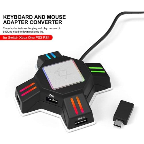 Bluetooth Keyboard Mouse Adapter Mobile Gamepad Controller Converter For Xbox PS4 Switch PUBG Auxiliary Durable Game Accessories