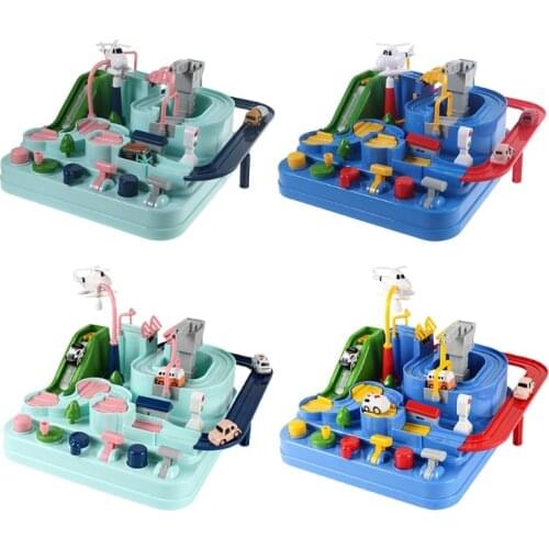 Children Lifelike Rail Track Educational Set Toys for 6-8 Year Old Kids Adventure Set Inprove Intellgence Toys