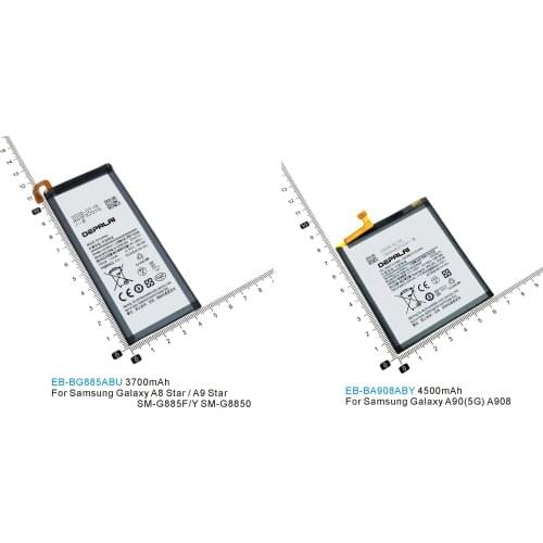 EB-BA908ABY EB-BG885ABU Battery For Samsung Galaxy A90 (5G) A908 A8 Star A9 Star SM-G885F Y SM-G8850 High Quality Mobile Phone