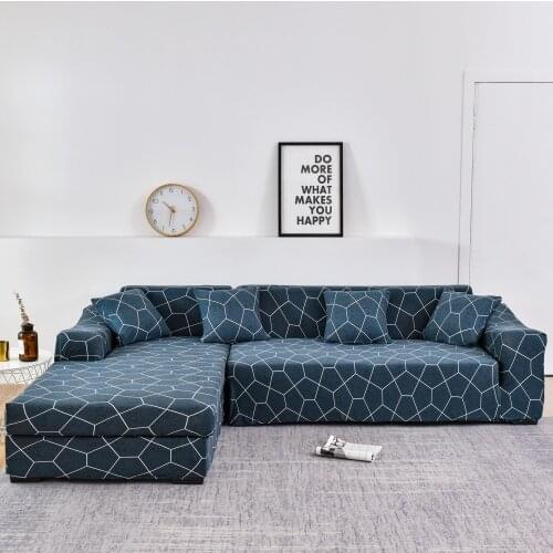 Elastic L Shape Sofa Covers for Living Room Need Buy 2 Pieces Sofa Cover For Sectional Furniture Stretch Couch Cover Slipcovers