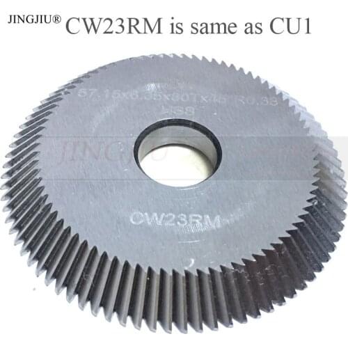 Milling Cutter with radius CU1(CW23RM)in HSS for DL 125, 125A, 126, 126M, 136, 136D, 146, 146D Key Machine
