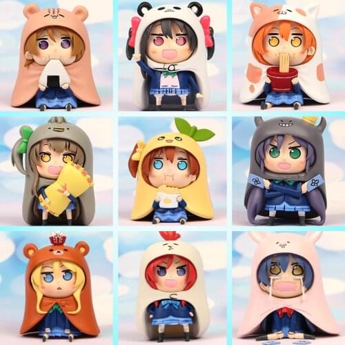 Lovelive COS Doma Umaru Honoka Kousaka Nico Yazawa Kotori Minami Maki Nishikino Nozomi Tojo Ellie Rin Hoshizora Model Key Ring