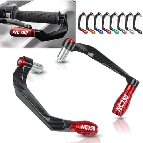 Motorcycle 7/8" 22mm Handlebar Grips Guard Brake Clutch Levers Guard Protector FOR HONDA NC750 NC750S NC750X NC 750 S/X 2014