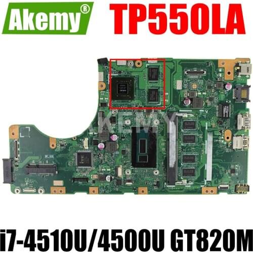New SAMXINNO For Asus TP550LA TP550LJ TP550LD TP550LN motherboard mainboard100% Tested OK i7-4510U/4500U 4G RAM GT820M