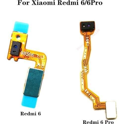 Original Proximity/Ambient Light Sensor Flex Cable For Xiaomi Redmi6 Redmi 6 6A 6Pro Light Sensor Connector Replacement Parts