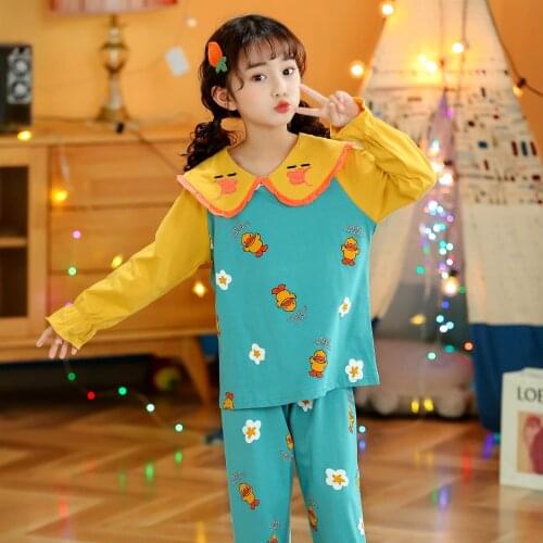 100% Cotton Family Matcing Pajamas Set Long Sleeve Autumn Mommy and Daughter Clothing Suit Spring Autumn Kids Mother Pijama Suit