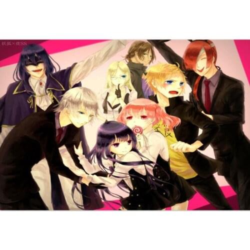 Inu x Boku SS Poster Canvas Poster 30X45cm,40X60cm Art Home Decoration Cloth Fabric Wall Poster Print Silk Fabric