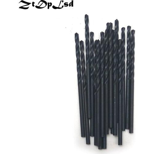 ZtDpLsd 20Pcs 2mm Metal Drilling HSS Twist Drill Bits High Speed Steel Electric Drilliing Power Craft Wood WoodWork Hand Tool