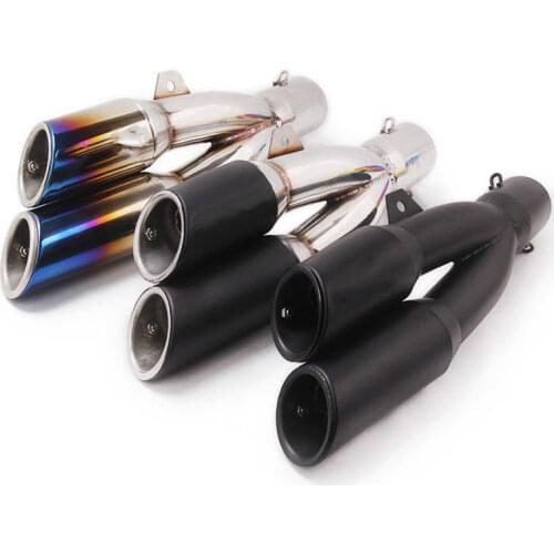 51mm Universal Motorcycle Exhaust Pipe Muffler Escape Moto Db Killer For Benelli600 400 502C Ninja250 R1 R3 R25 Tmax500 530