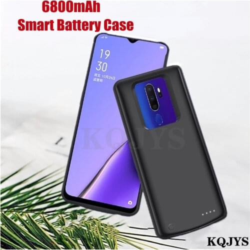 KQJYS 6800mAh Portable Power Bank Battery Charging Cover For OPPO A11X Battery Case External Battery Charger Cases For OPPO A11X