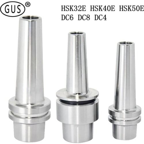 1pcs high precision HSK32E HSK40E HSK50E DC6 DC8 DC4 60mm 80mm good quality tool holder HSK DC G2.5 precision slim collet chuck