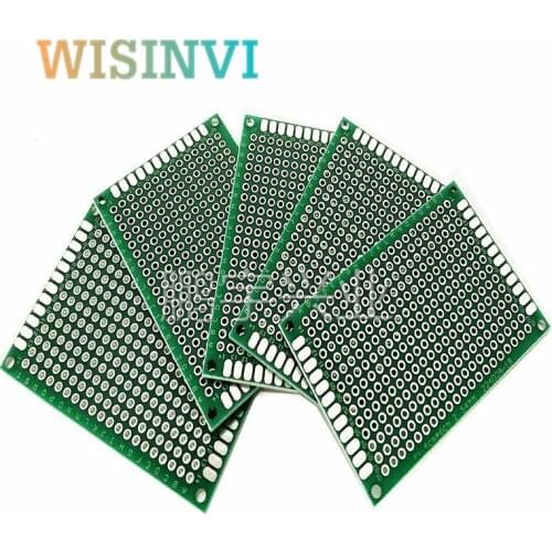 20 pcs 4x6cm 40x60mm Double Side Prototype PCB Universal Printed Circuit Board Protoboard For Arduino