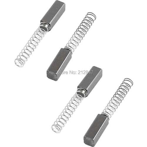 4 Pcs 5/32" x 5/32" x 7/16" Electric Motor Carbon Brushes