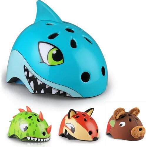 Children Cycling High Density PC Safety Cap Riding Bicycle Helmets Cute Cartoon Kid Outdoor Mountain Helmet Sport Accessory