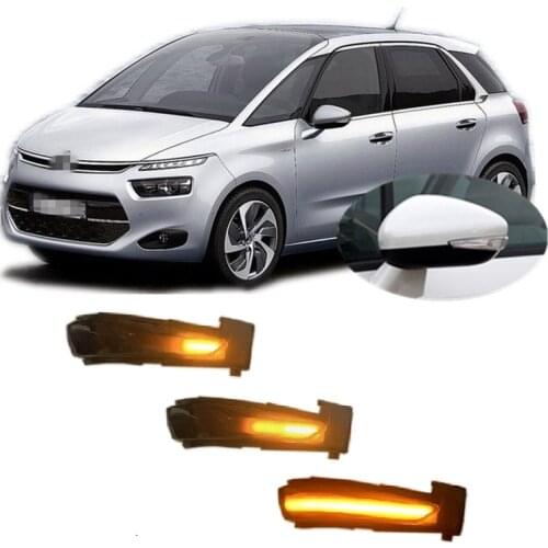 Dynamic LED Blinker Sequential Turn Light Indicator for CITROEN C4 Picasso II 2013 2014 2015 2016 2017 2018 2019
