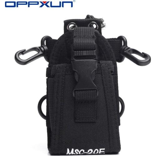 Hot MSC-20E Portable Nylon Radio Pouch Carry Case Handsfree Holder for Motorola GP340 GP328 GP68 GP88 Baofeng UV5R UV-82/888S/9R