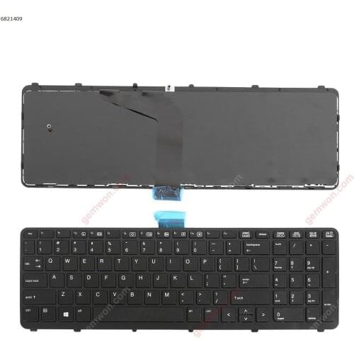 Laptop keyboard replacement notebook computer for HP ZBook 15 17 G1 G2 BLACK FRAME BLACK OEM