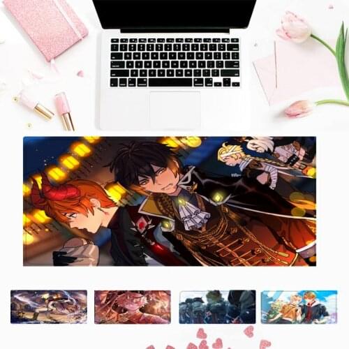 Factory Direct Genshin Impact Tartaglia Mouse Pad PC Laptop Game Mousepad Anime Antislip Mat Keyboard Desk Mat For Overwatch