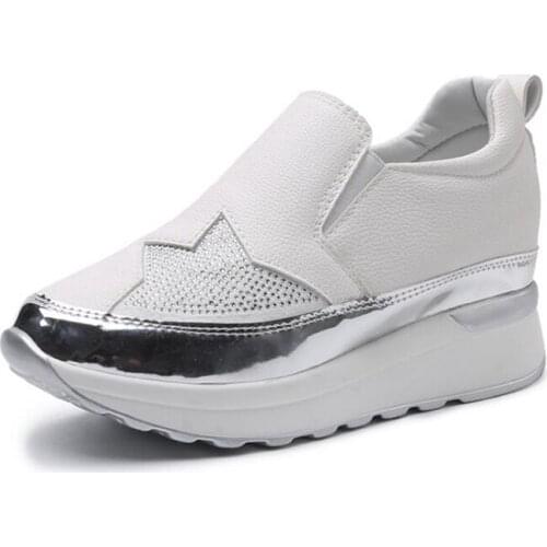 Womens Shoes Sneakers Casual Fashion Ladies Female Loafers Brand Luxury Designers Shoes for Women Wedges Platform Sneakers