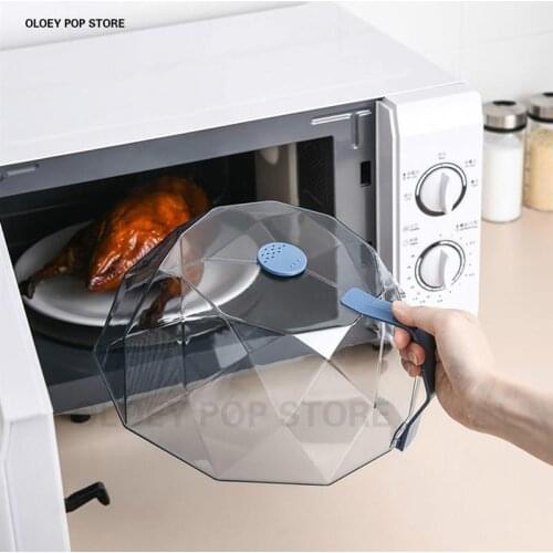 Kitchen Microwave Cover Heating Insulation Cover Dustproof and Oil Proof Food Special Accessory Gadgets Specialty Tools Home