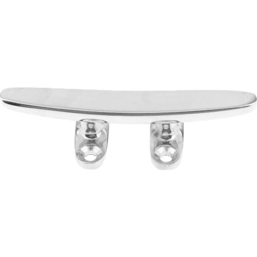 Stainless Steel Heavy Duty Boat Dock Deck Marine Line Yacht Rope Cleat 4INCH