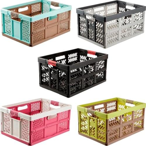 Organizers solid boxes folding Lea and Ben 32/45L in various colors
