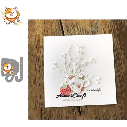 Christmas Cup Metal Cutting Dies Scrapbooking Stencil For DIY Paper Card Decorative Embossing Die Cut Craft Dies New 2019